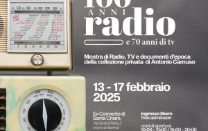 100 anni di radio, 70 anni di Tv: la storia della comunicazione in mostra all’ex Convento Santa Chiara