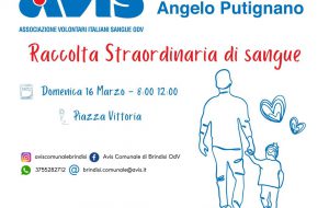 Avis: domenica 16 donazione di sangue in Piazza Vittoria