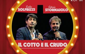 Toti e Tata: “Il cotto e il crudo” sul palco di Palazzo Roma per la rassegna Risate d’autore