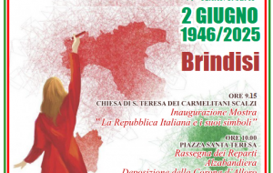2 Giugno: Brindisi celebra la Festa della Repubblica e premia i cittadini insigniti dell’onorificenza OMRI. Tutti i nomi