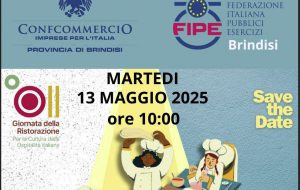 Fipe/Confcommercio Brindisi protagonista della “Giornata della Ristorazione”