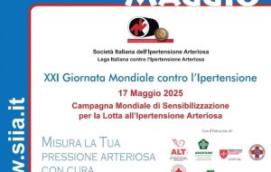 Giornata mondiale contro l’ipertensione, il 17 maggio a Mesagne screening gratuiti a cura dell’ambulatorio di Cardionefrologia del Pta