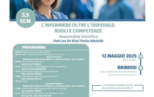 Giornata Internazionale dell’Infermiere – 12 maggio 2025: OPI Brindisi celebra la professione con un evento ECM di alto profilo   