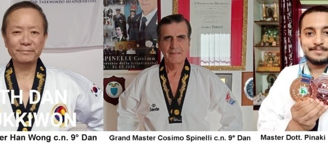 Il Grand Master Cosimo Spinelli è in corsa per il “Martial Arts – Hall Of Fame”