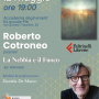 Maggio dei Libri: il 12 maggio Roberto Cotroneo presenta “La nebbia e il fuoco”