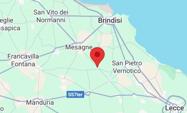Terremoto con epicentro in provincia di Brindisi: la scossa avvertita in diversi comuni