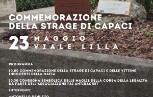 Stamattina su viale Lilla Francavilla commemora le vittime di mafia