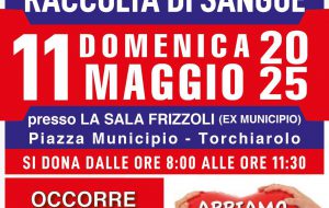 Avis Torchiarolo organizza una raccolta di sangue per domenica 11 maggio