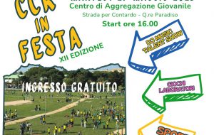 Martedì 27 maggio CCR in festa al CAG del quartiere Paradiso