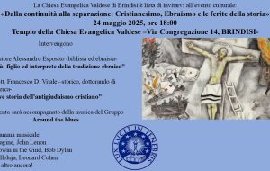 “Dalla continuità alla separazione”: un evento culturale su Cristianesimo, Ebraismo e le ferite della storia