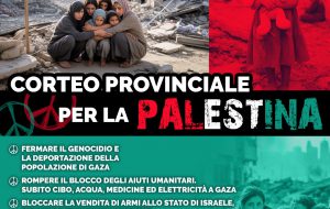 Brindisi si mobilita per la Palestina: sabato 17 corteo cittadino contro il riarmo e la guerra