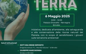 Giornata della Terra: a Brindisi un evento dedicato all’ambiente e alle nuove generazioni