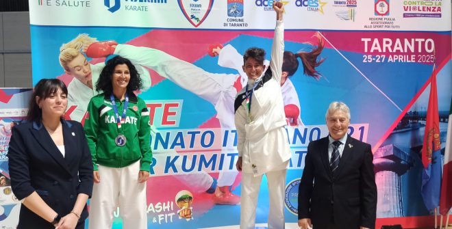 Campionati Italiani Master Karate: Simona Urso è campionessa per la terza volta