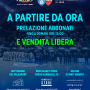 Gara 4 playoff: al via la prelazione abbonati e vendita libera