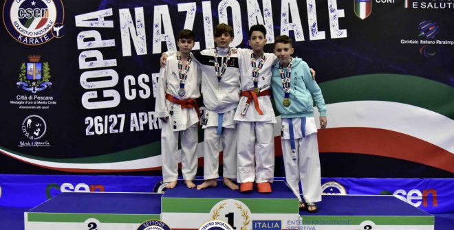 Karate: brillano gli atleti della Metropolitan Brindisi ai regionali FIJLKAM e alla Coppa Italia CSEN