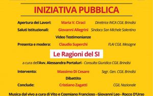 Referendum: domani iniziativa CGIL a San Michele Salentino