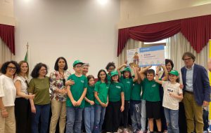 La IV B dell’Istituto Rodari vince il concorso “L’Ecopagella di Capitan Eco: missione raccolta differenziata”