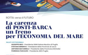 Snim: a Lecce iniziativa su “La carenza di posti-barca un freno per l’Economia del Mare”