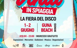 Domenica e lunedi “Vinili in spiaggia – La Fiera del Disco al Guna Beach”