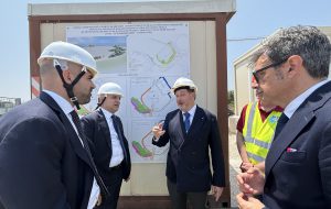 L’on. Tullio Ferrante a Brindisi per la cassa di colmata