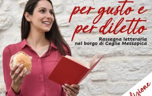 Torna a Ceglie Messapica la rassegna letteraria “Per gusto e per diletto”