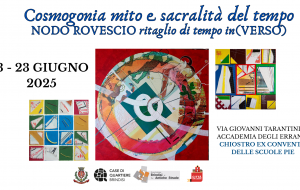 Chiostro d’Estate: il 13 giugno inaugura la mostra “NODO ROVESCIO ritaglio di tempo in(VERSO)” di Francesco Pasca