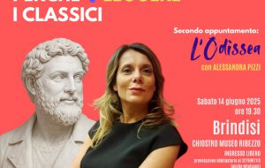 Rassegna “Perché Rileggere i Classici”: Sabato 14 fari accesi sull’Odissea