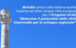 Brindisi unica città in Italia scelta Progetto Ocse «Sbloccare il potenziale delle città intermedie per lo sviluppo regionale»