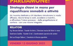 Confcommercio Brindisi – Domani (venerdì 13 giugno) un convegno sul tema “Ristrutturiamo? Parliamone”