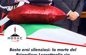 Mosac: “Basta eroi silenziosi, la morte del Brigadiere Legrottaglie sia monito per vere tutele”
