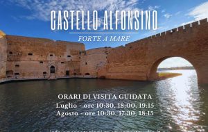 Nuovi orari e modalità di prenotazione per visitare il Castello Alfonsino – Forte a Mare di Brindisi