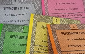 Referendum 2025: in provincia di Brindisi affluenza al 17,45% al termine della prima giornata di votazione