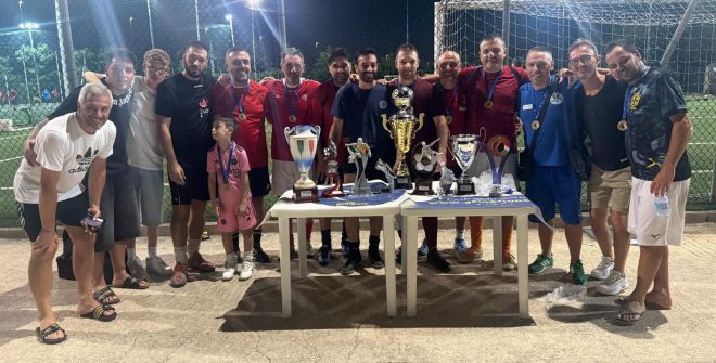 Conclusa la prima edizione del Campionato ASI Over 40 settore “Calcio a 8”