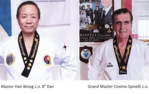 Il Grand Master Han Wong ha conferito a Spinelli  l’onorificenza della “Hall of Fame Adwards”