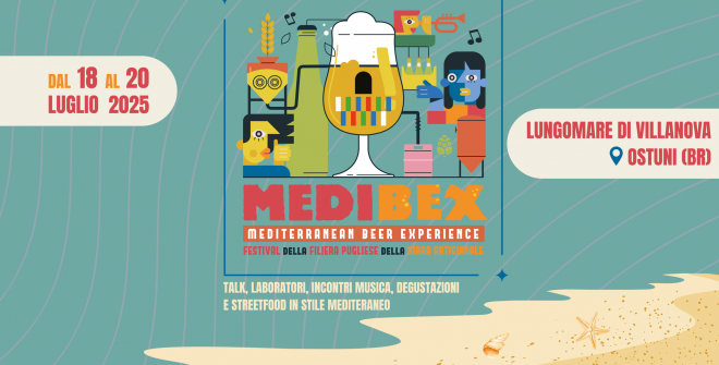Mediterranean Beer Experience: dal 18 al 20 luglio a Villanova di Ostuni