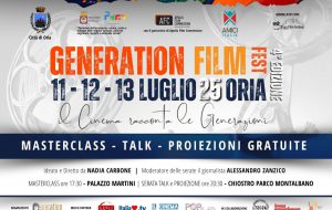 A Oria torna il festival che unisce cinema italiano, memoria e nuove generazioni