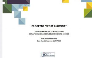Brindisi tra gli 85 Comuni selezionati per il progetto “Sport Illumina”: 200mila euro per playground a Tuturano, Sant’Elia e Paradiso