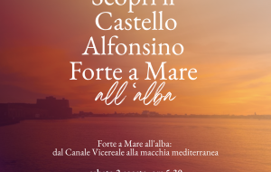 Sabato 2 agosto “Alba al Castello Alfonsino – Forte a Mare” di Brindisi