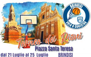 L’Associazione Brindisi Vola a Canestro è vicina al Torneo dei Rioni: da sempre al fianco della comunità brindisina
