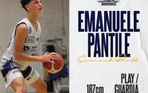La Dinamo Brindisi accoglie Emanuele Pantile nel progetto condiviso con l’Aurora Brindisi