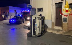 Due incidenti stradali in poche ore nel Brindisino: tre feriti