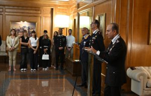 Il Comandante Generale dei Carabinieri incontra la famiglia del Brigadiere Legrottaglie e consegna le ricompense