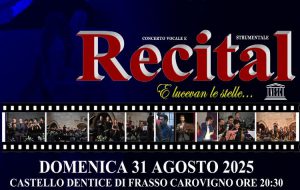 Domenica 31 agosto il Castello di Carovigno ospita il Festival concertistico “Carbina Musica”