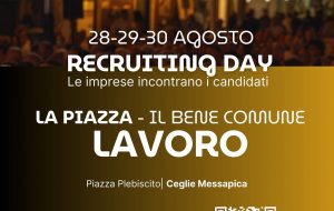 ARPAL a Ceglie Messapica per l’evento “La Piazza – Il bene comune”