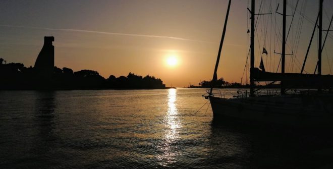 Il porto devastato. Di Francesco D’Aprile