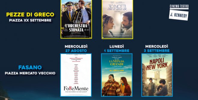 Torna “Cinema sotto le stelle 2025”: le serate magiche del cinema all’aperto