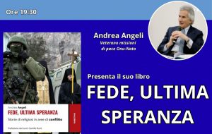 Andrea Angeli presenta al Castello Dentice di Frasso il libro ‘Fede, ultima speranza – Storie di religiosi in aree di conflitto’