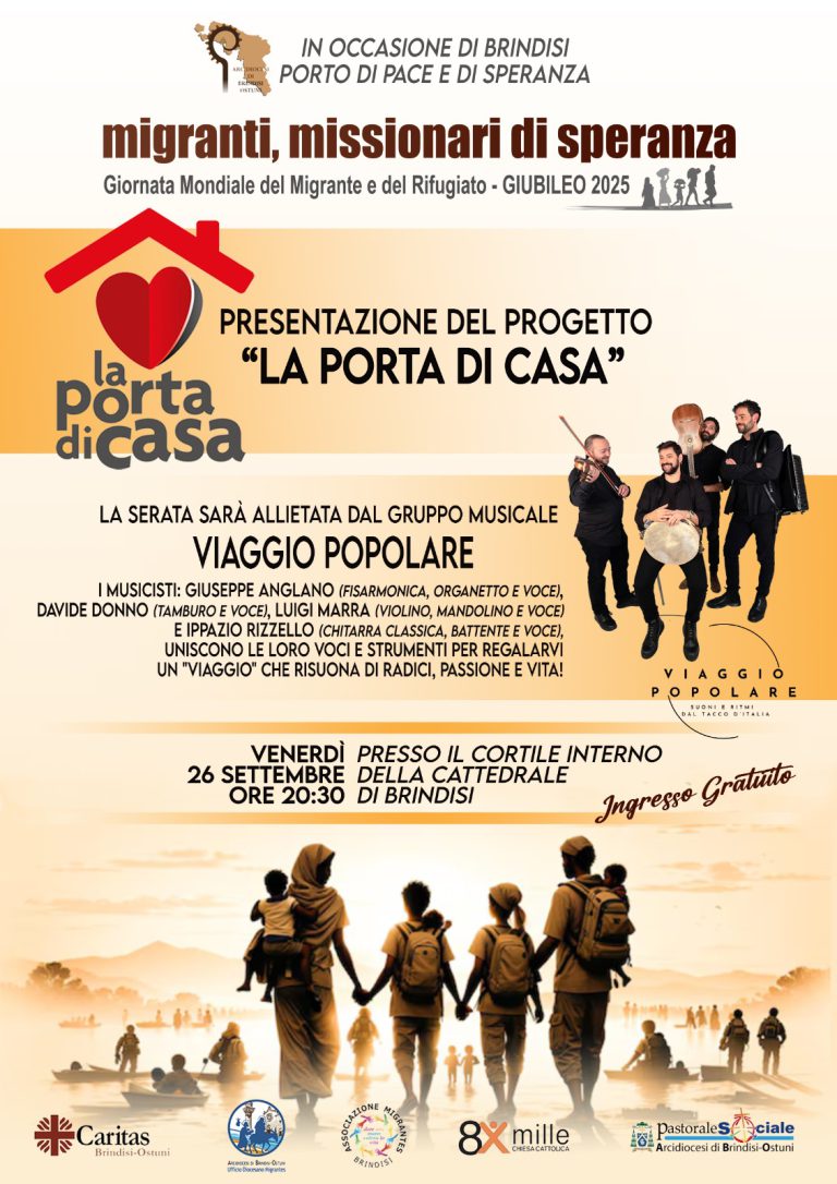 Casa Colibrì, venerdì 26 settembre la presentazione ufficiale nella cattedrale di Brindisi