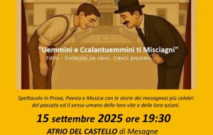 Versi, musica e memoria cittadina: Emanuele Castrignanò al Castello di Mesagne il 15 settembre