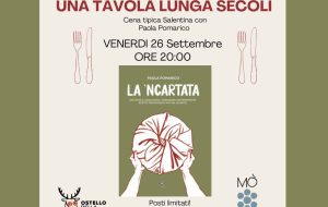 Cena-evento con Paola Pomarico all’Ostello della Gioventù